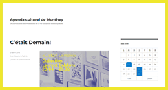 Desktop Screenshot of culturemonthey.ch